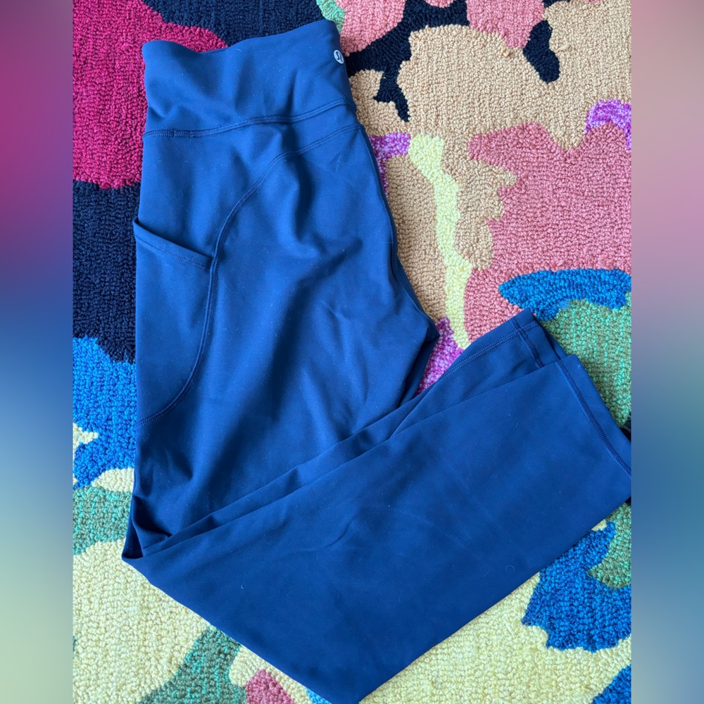 LULULEMON NAVY BLUE PANTS